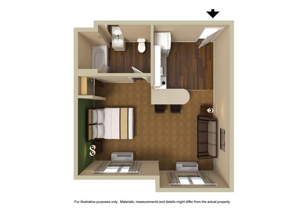 Extended Stay America Suites - Albuquerque - Rio Rancho Blvd Rum bild