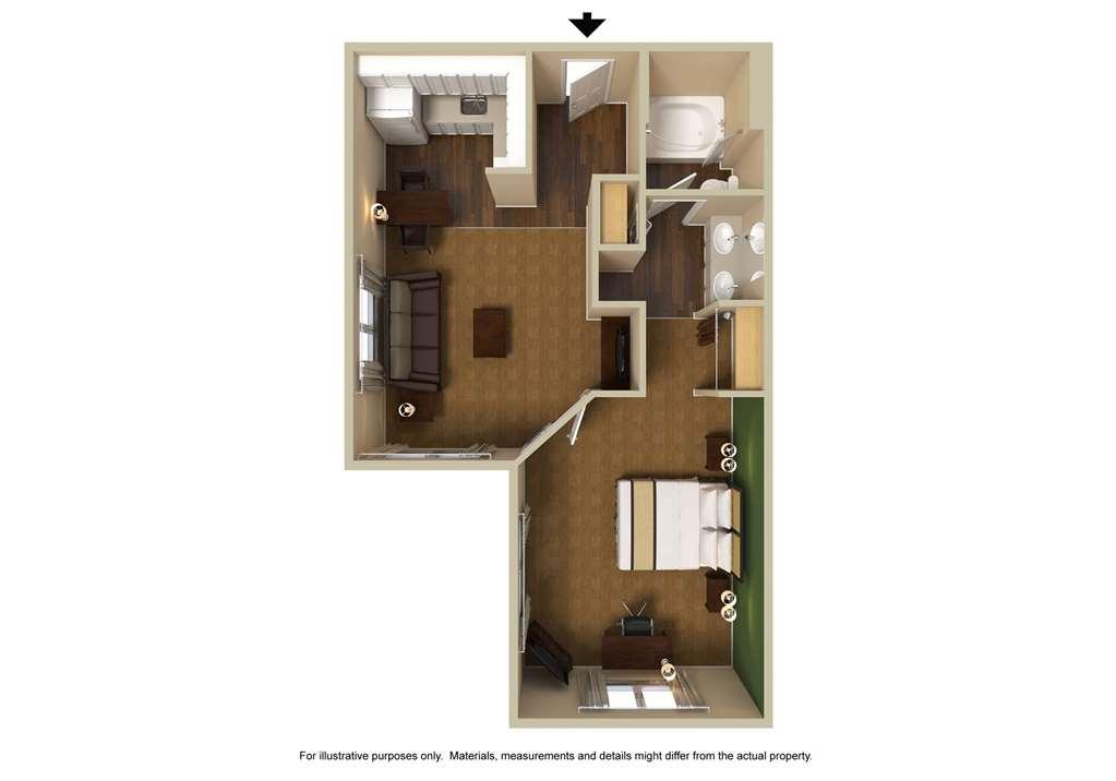 Extended Stay America Suites - Albuquerque - Rio Rancho Blvd Rum bild
